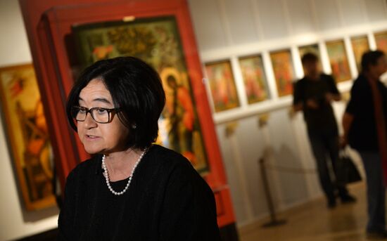 Opening of monographic exhibition "Simon Ushakov -- Tsarist Icon Painter"