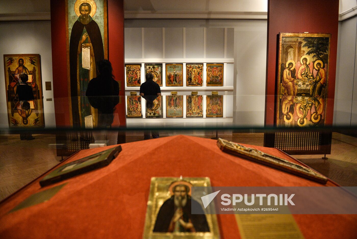 Opening of monographic exhibition "Simon Ushakov -- Tsarist Icon Painter"