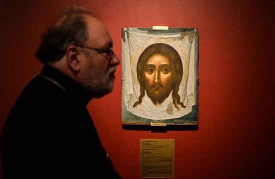 Opening of monographic exhibition "Simon Ushakov -- Tsarist Icon Painter"