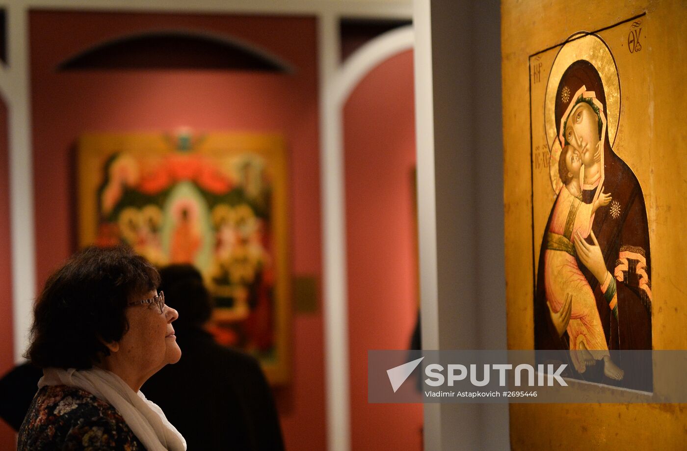 Opening of monographic exhibition "Simon Ushakov -- Tsarist Icon Painter"