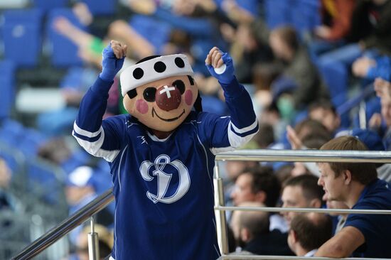 Kontinental Hockey League. Dynamo Moscow vs. Medvescak Zagreb