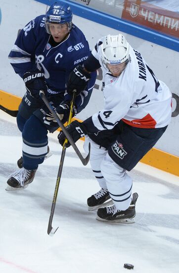 Kontinental Hockey League. Dynamo Moscow vs. Medvescak Zagreb