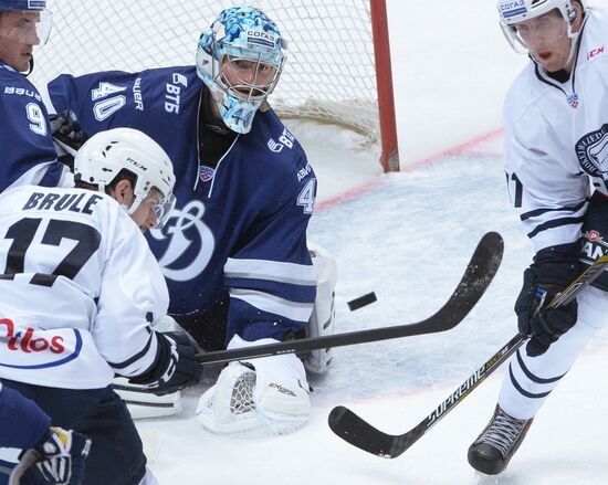 Kontinental Hockey League. Dynamo Moscow vs. Medvescak Zagreb