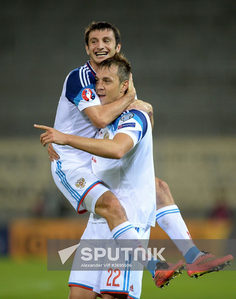 Russia vs. Liechtenstein UEFA Euro 2016 qualifying match