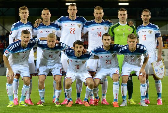 Russia vs. Liechtenstein UEFA Euro 2016 qualifying match