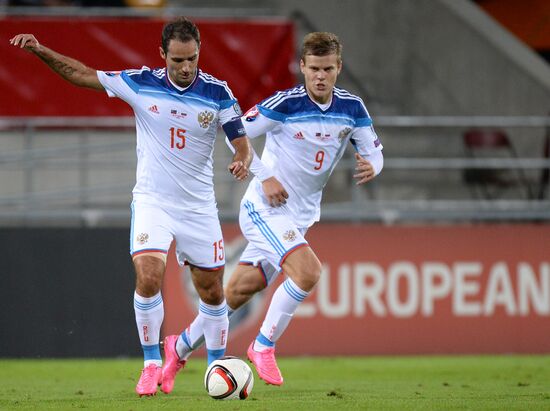 Russia vs. Liechtenstein UEFA Euro 2016 qualifying match