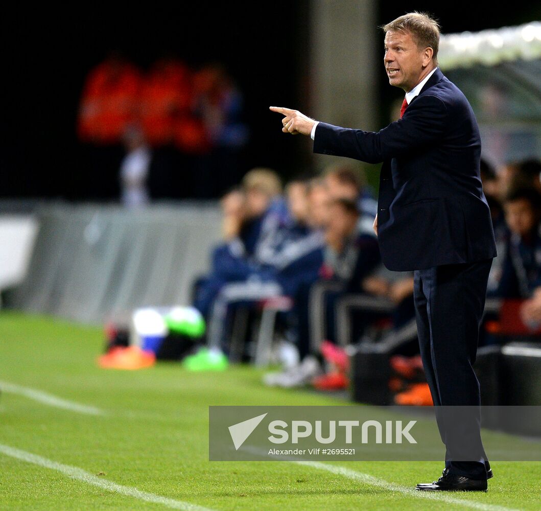 Russia vs. Liechtenstein UEFA Euro 2016 qualifying match