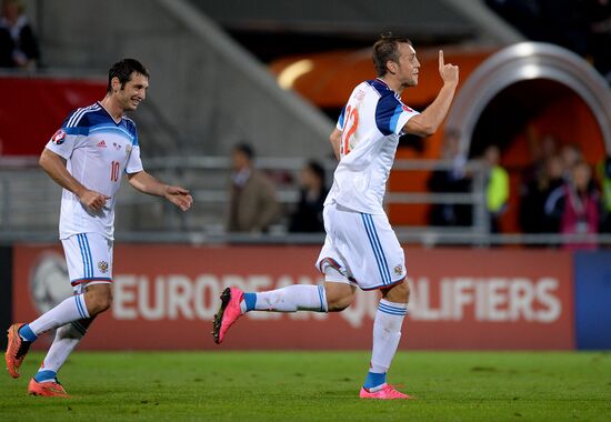 Russia vs. Liechtenstein UEFA Euro 2016 qualifying match