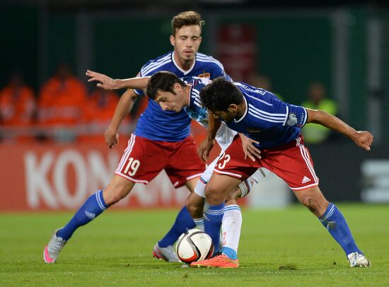 Russia vs. Liechtenstein UEFA Euro 2016 qualifying match