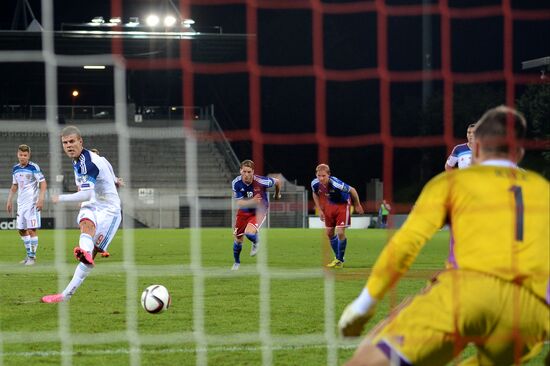 Russia vs. Liechtenstein UEFA Euro 2016 qualifying match