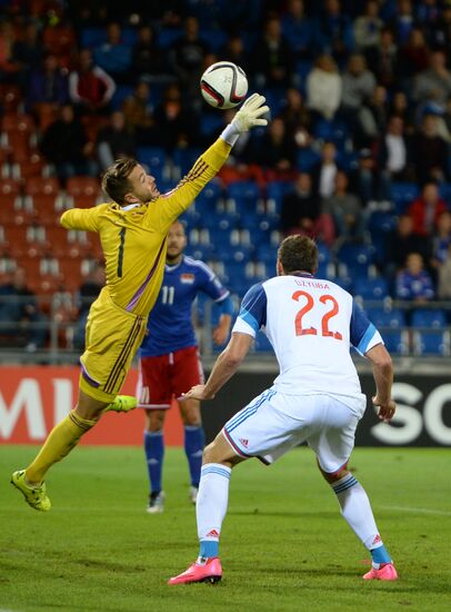 Russia vs. Liechtenstein UEFA Euro 2016 qualifying match