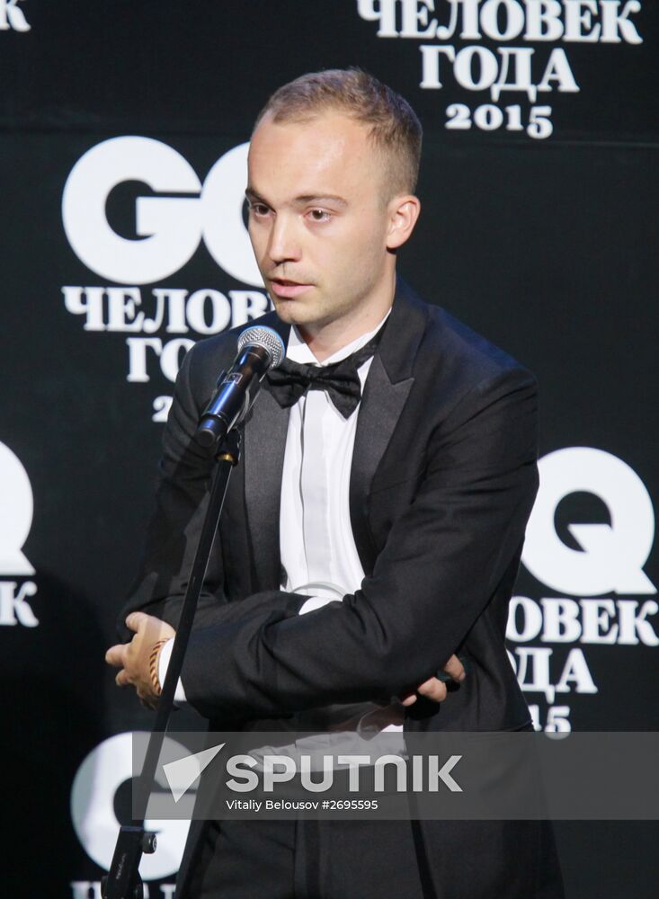 GQ Man of the Year award ceremony