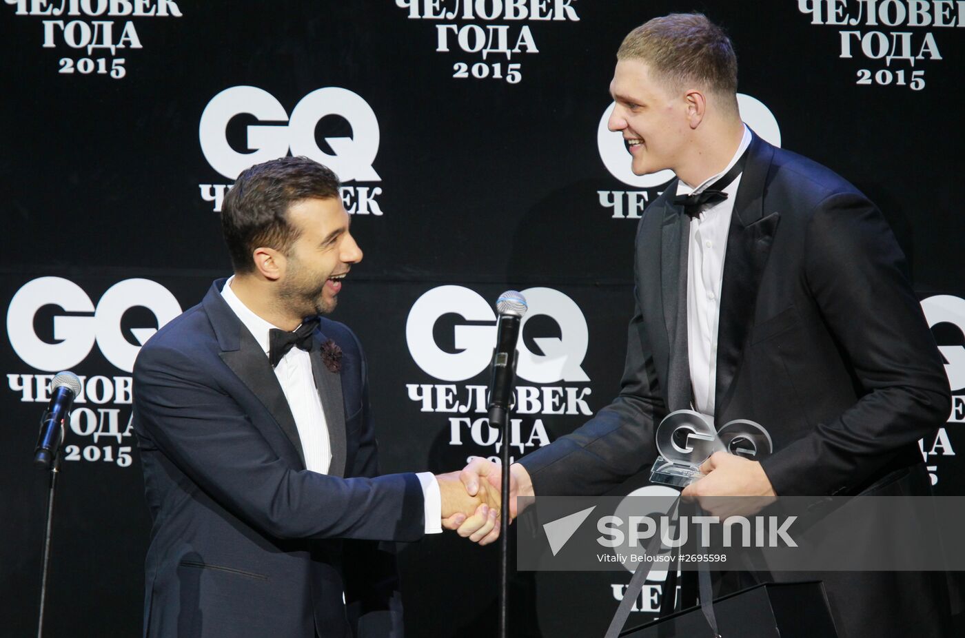 GQ Man of the Year award ceremony