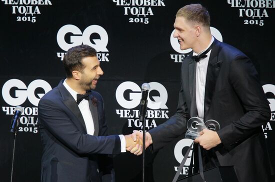 GQ Man of the Year award ceremony