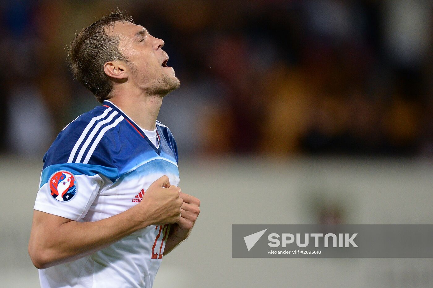 Russia vs. Liechtenstein UEFA Euro 2016 qualifying match