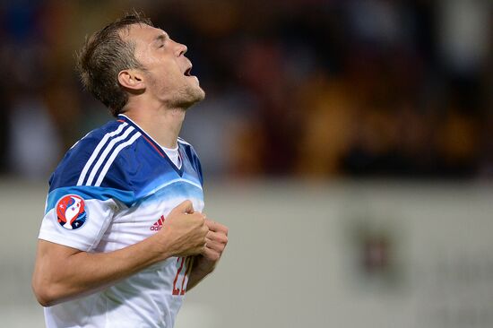 Russia vs. Liechtenstein UEFA Euro 2016 qualifying match