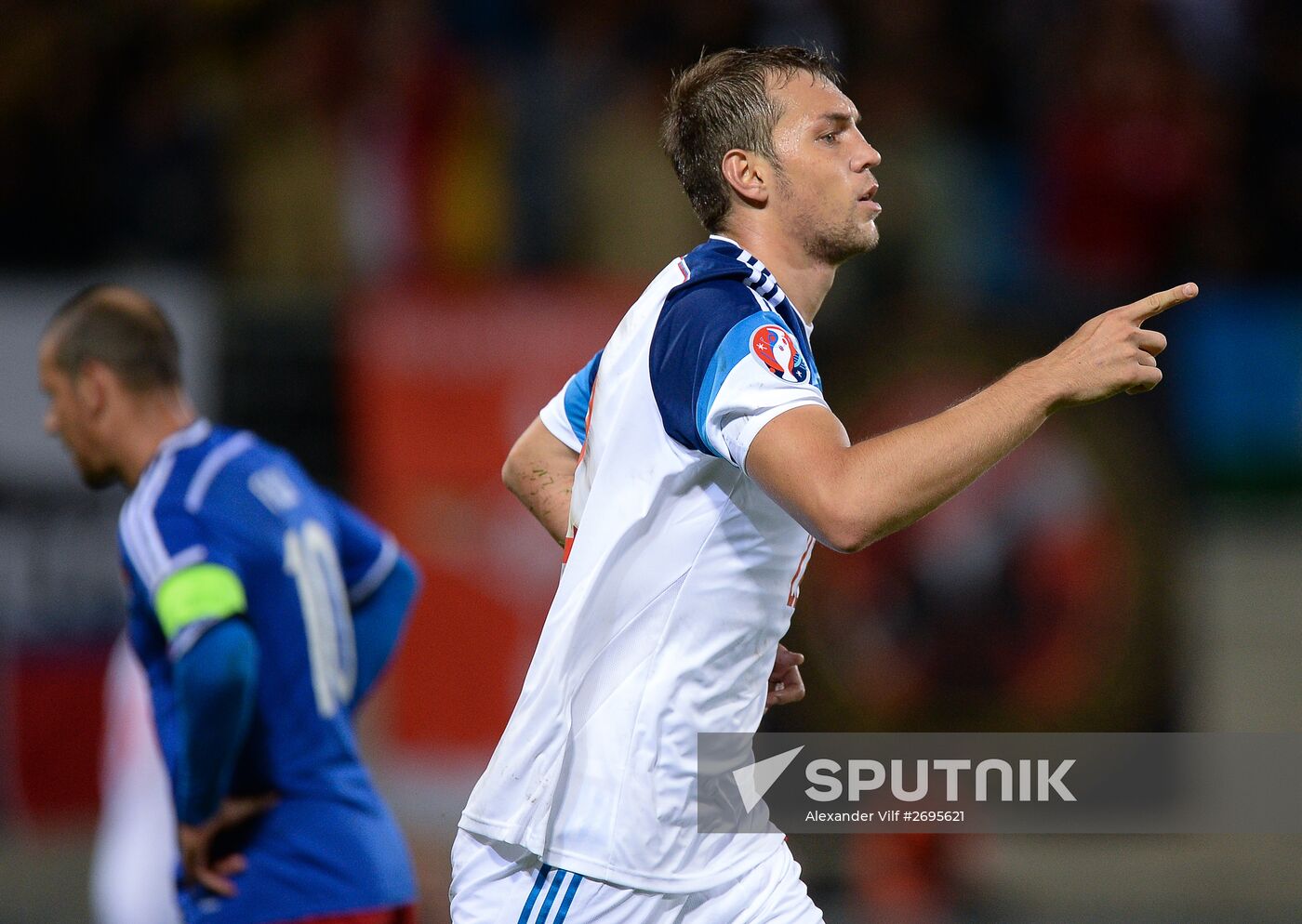 Russia vs. Liechtenstein UEFA Euro 2016 qualifying match
