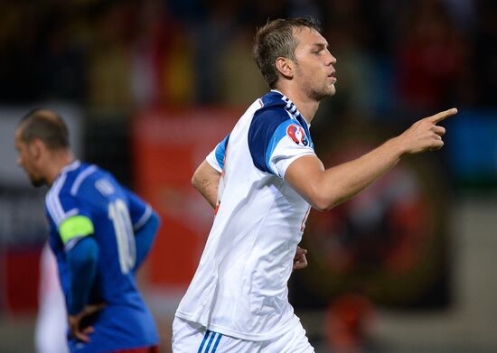 Russia vs. Liechtenstein UEFA Euro 2016 qualifying match