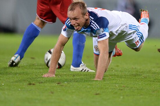 Russia vs. Liechtenstein UEFA Euro 2016 qualifying match
