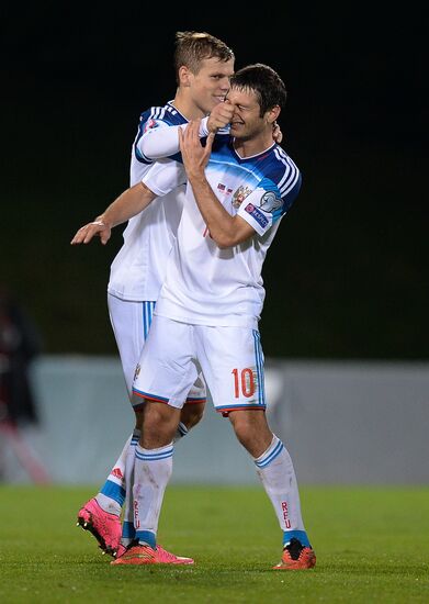 Russia vs. Liechtenstein UEFA Euro 2016 qualifying match