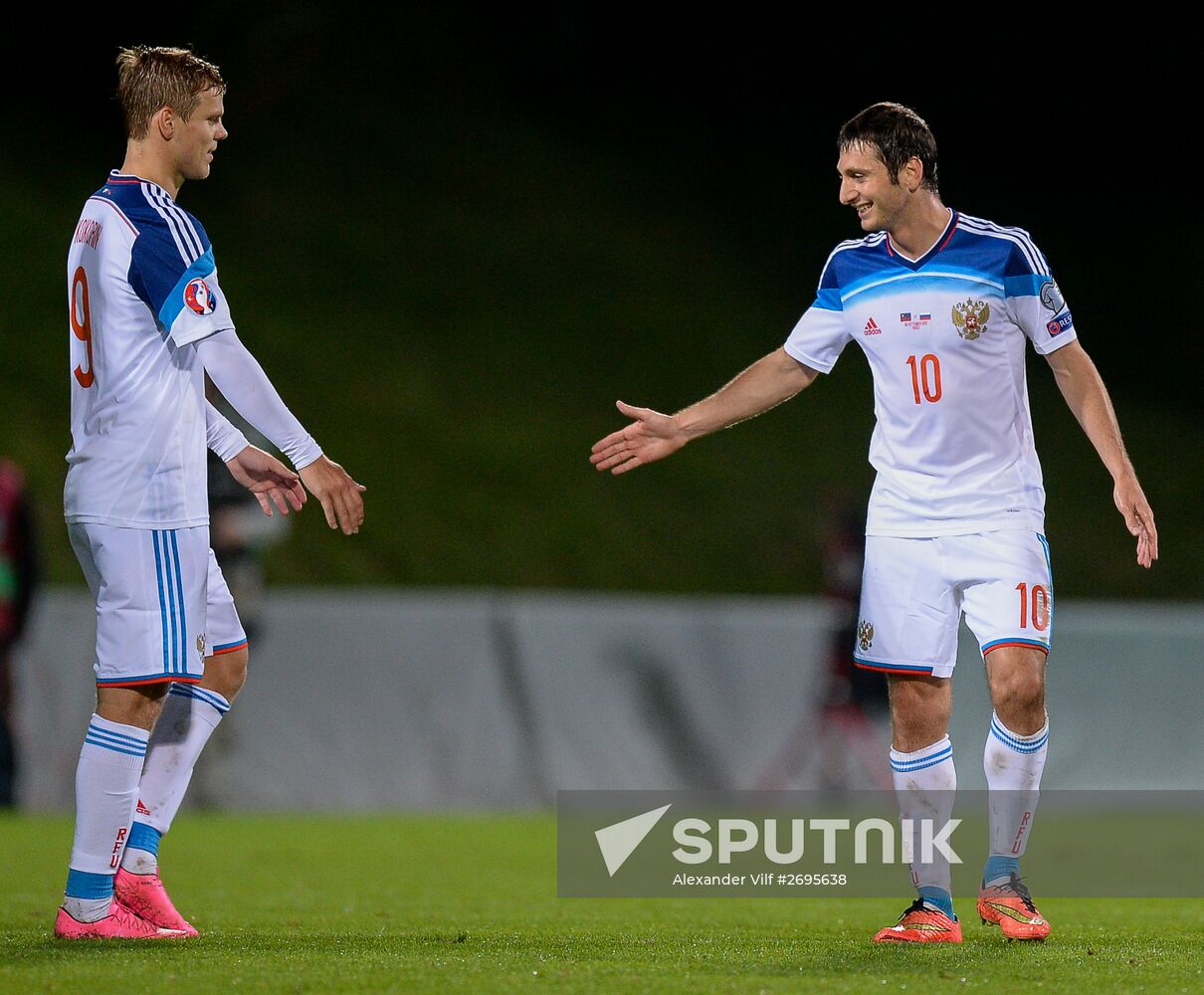 Russia vs. Liechtenstein UEFA Euro 2016 qualifying match