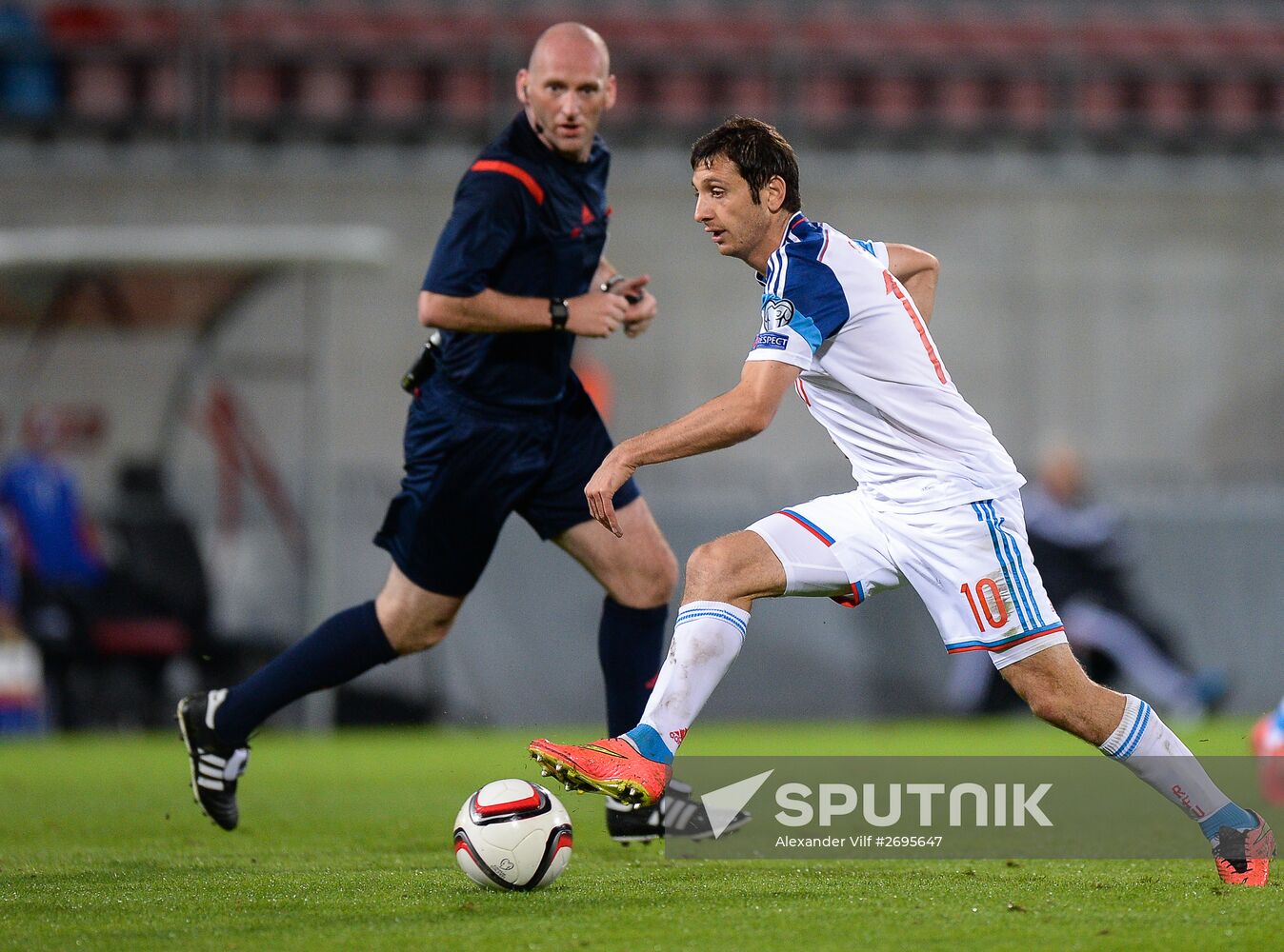 Russia vs. Liechtenstein UEFA Euro 2016 qualifying match