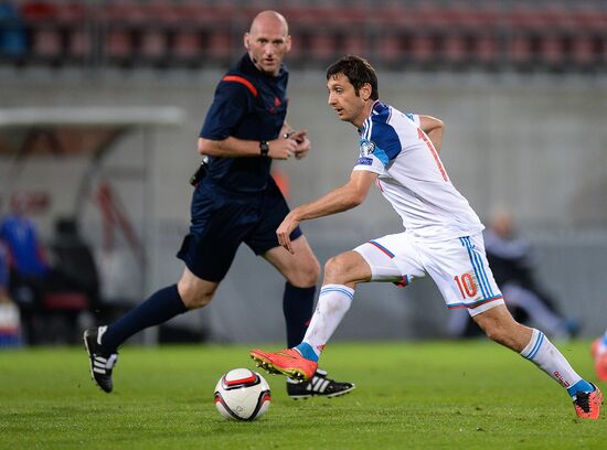Russia vs. Liechtenstein UEFA Euro 2016 qualifying match