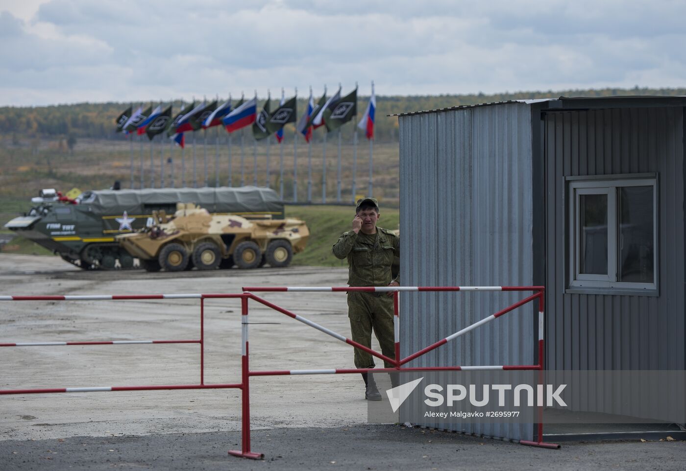 The 10th Russia Arms Expo international exhibition's opening