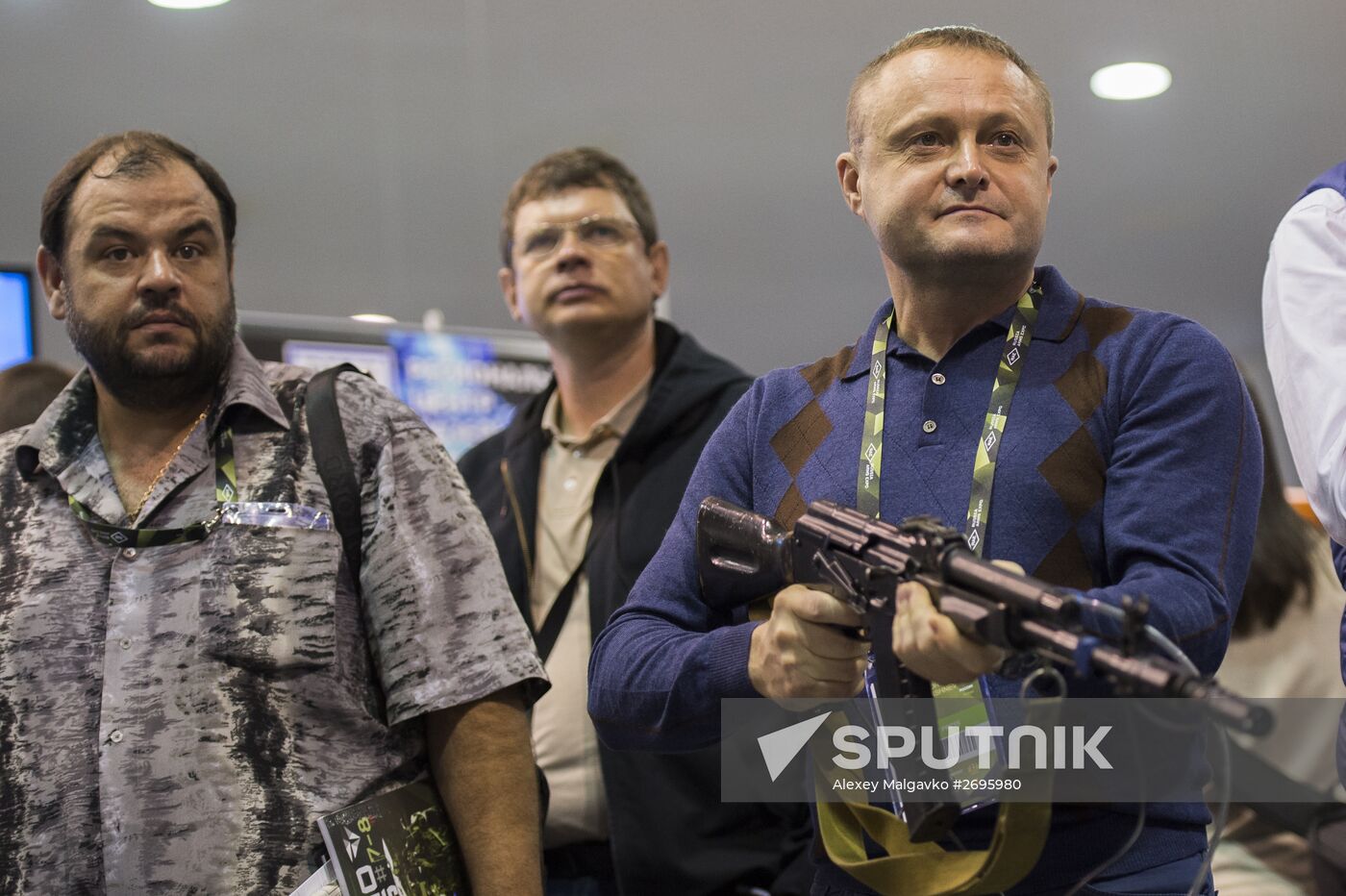 The 10th Russia Arms Expo international exhibition's opening