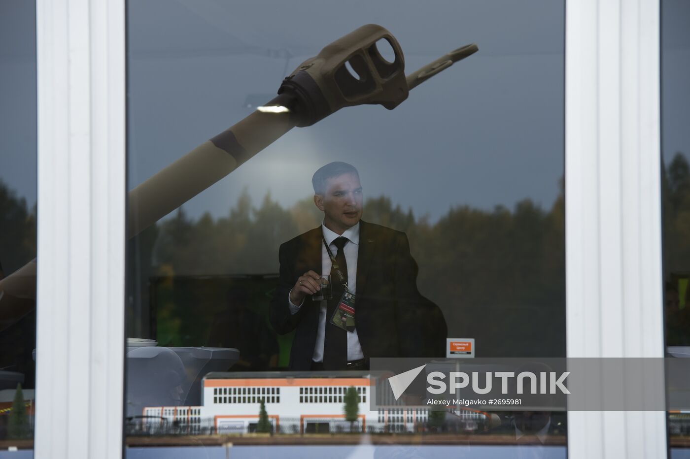 The 10th Russia Arms Expo international exhibition's opening