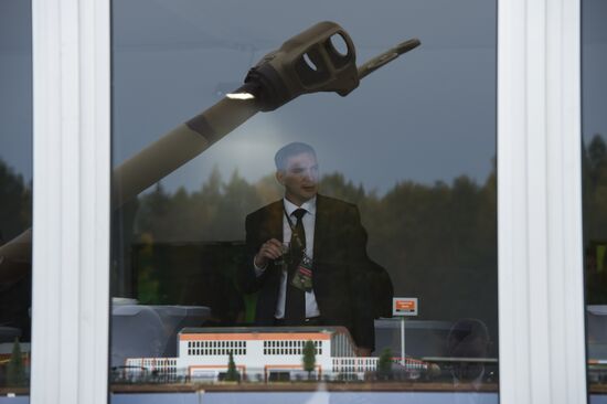 The 10th Russia Arms Expo international exhibition's opening