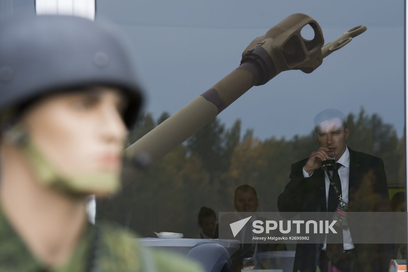 The 10th Russia Arms Expo international exhibition's opening