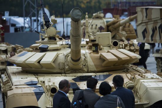 The 10th Russia Arms Expo international exhibition's opening