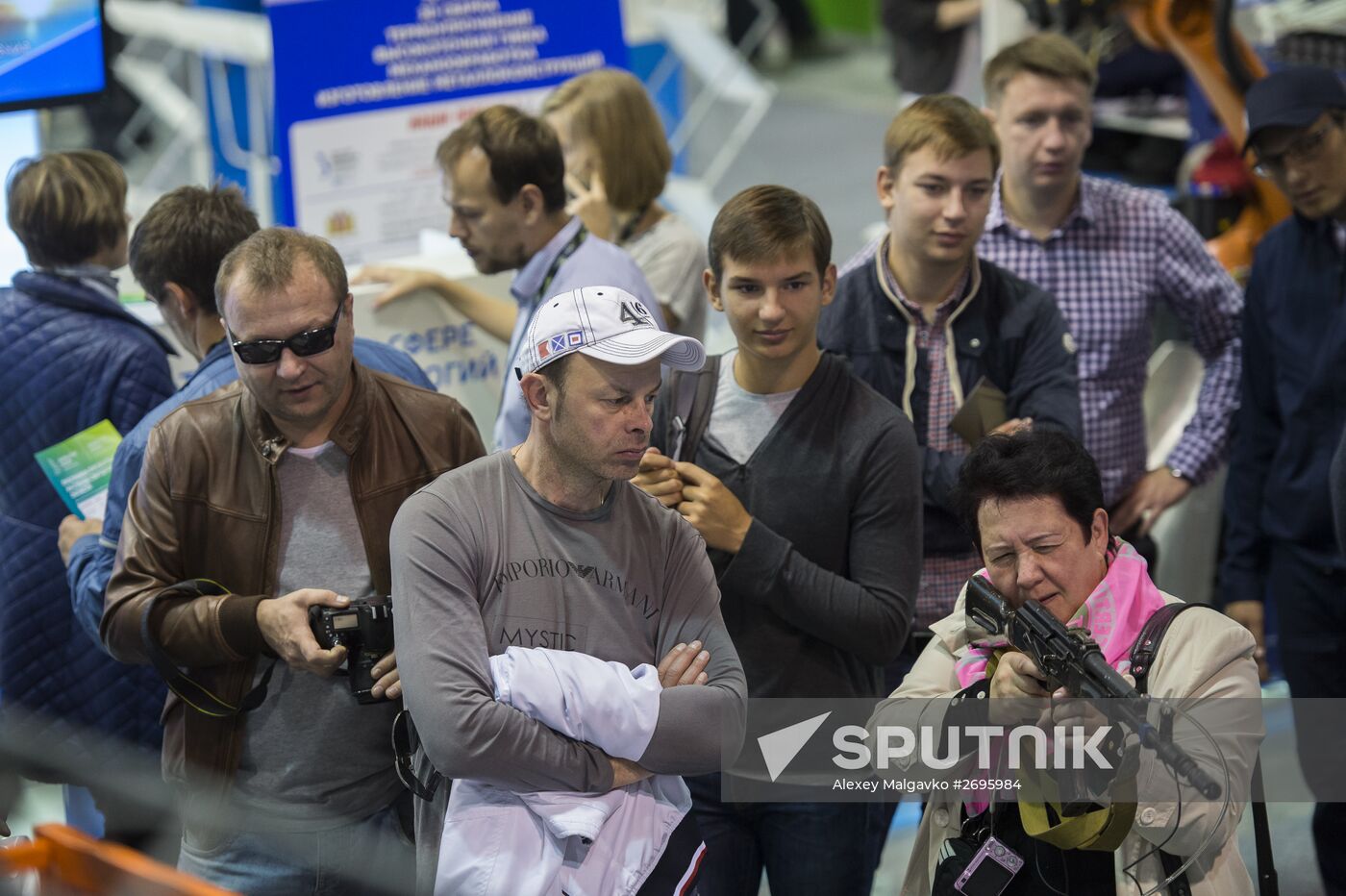 The 10th Russia Arms Expo international exhibition's opening