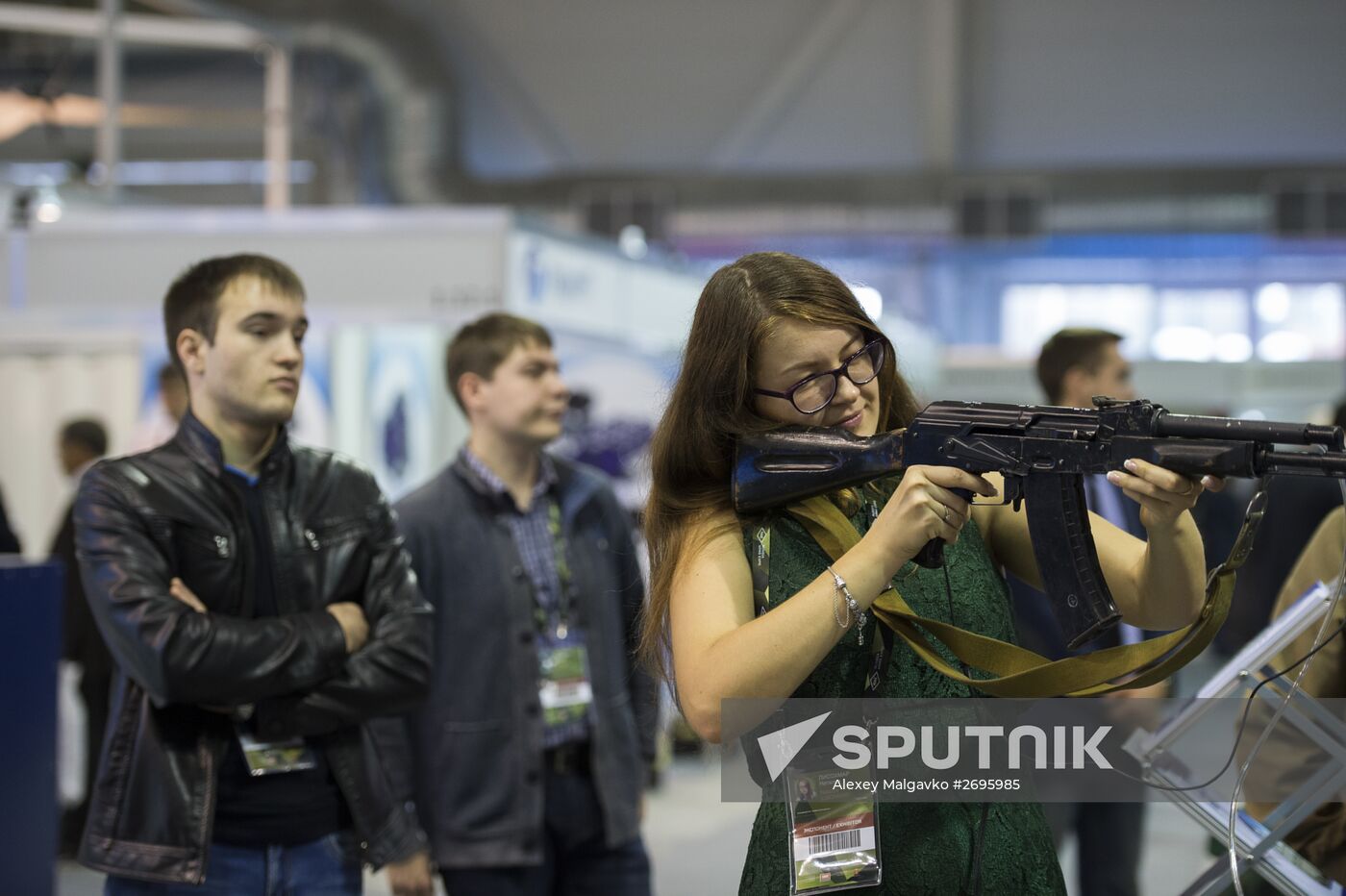 The 10th Russia Arms Expo international exhibition's opening