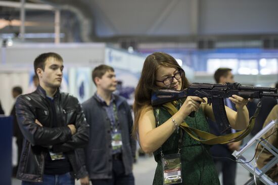 The 10th Russia Arms Expo international exhibition's opening