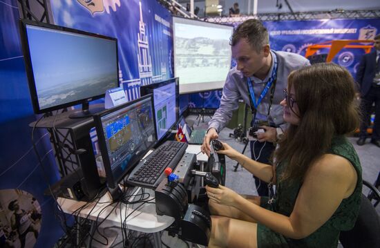 The 10th Russia Arms Expo international exhibition's opening
