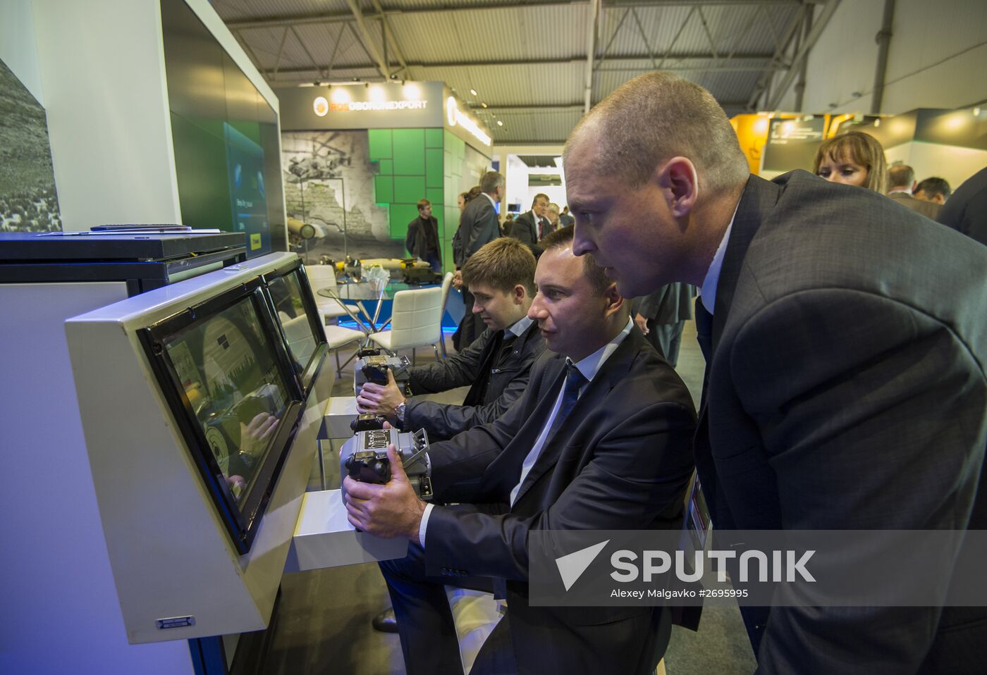 The 10th Russia Arms Expo international exhibition's opening