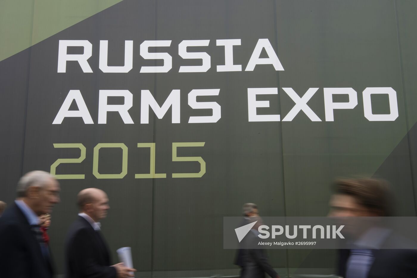 The 10th Russia Arms Expo international exhibition's opening