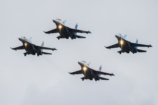 The 10th Russia Arms Expo international exhibition's opening