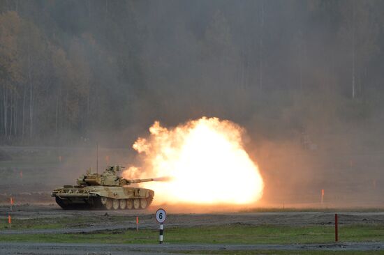 The 10th Russia Arms Expo international exhibition's opening