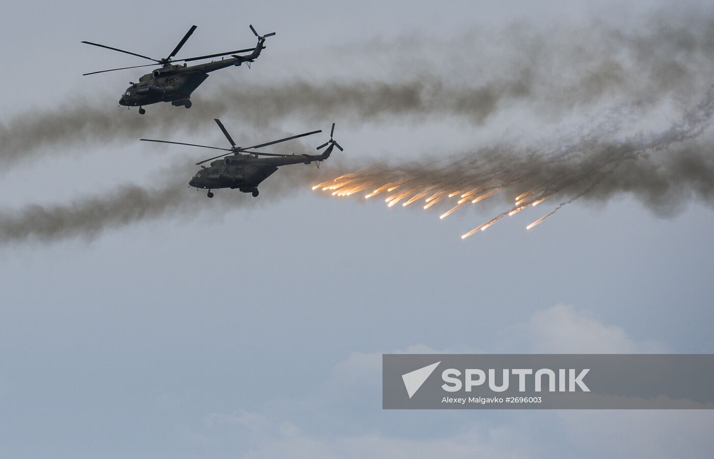 The 10th Russia Arms Expo international exhibition's opening
