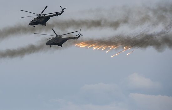 The 10th Russia Arms Expo international exhibition's opening