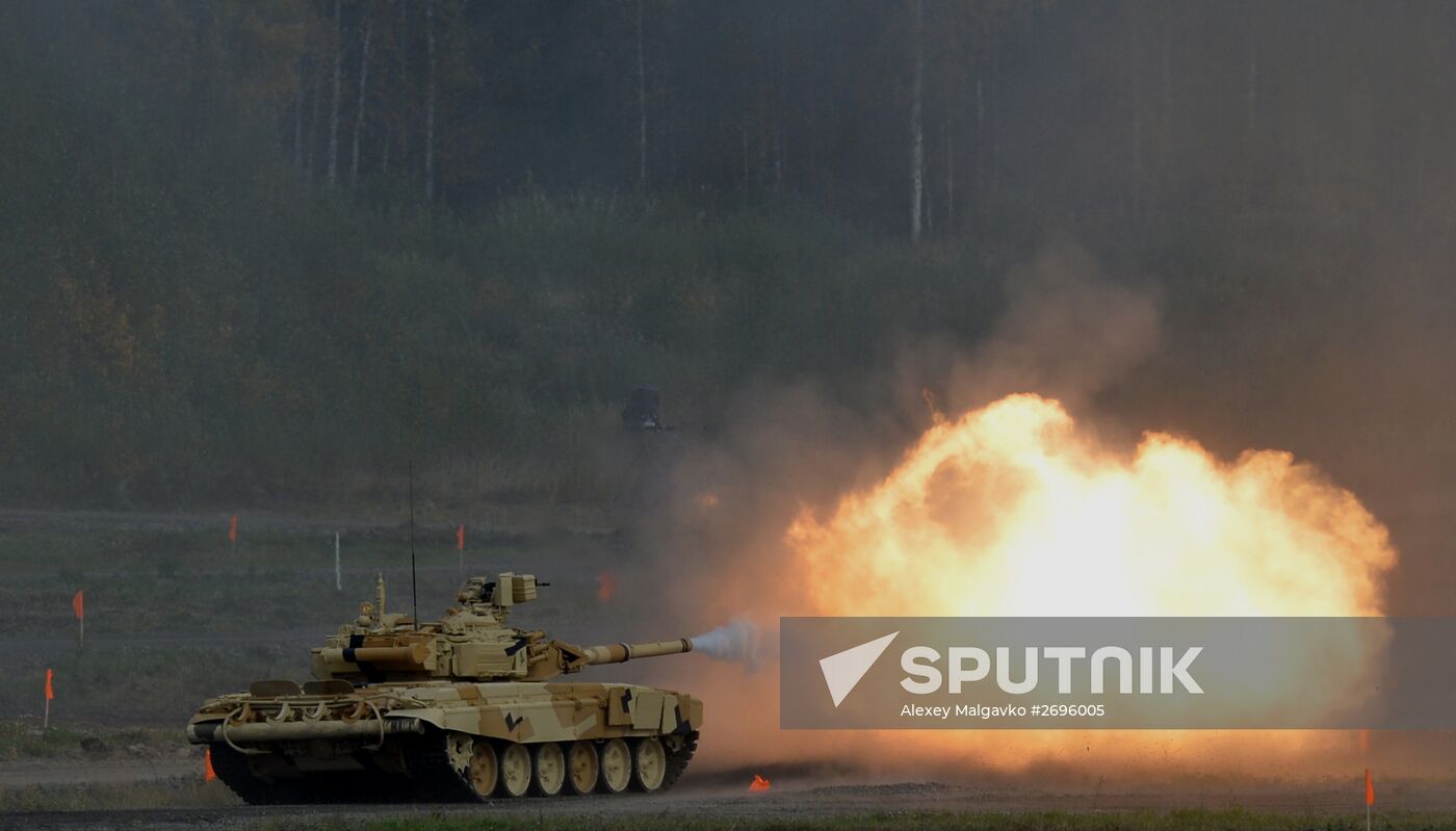 The 10th Russia Arms Expo international exhibition's opening