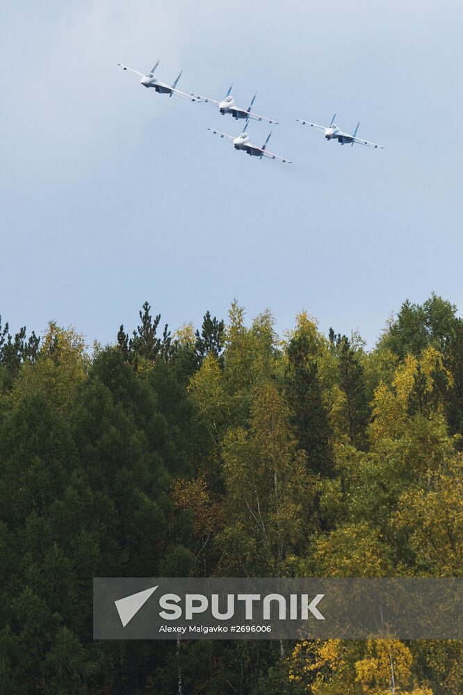 The 10th Russia Arms Expo international exhibition's opening