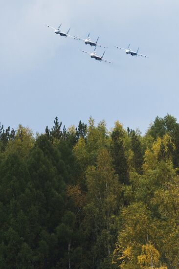 The 10th Russia Arms Expo international exhibition's opening