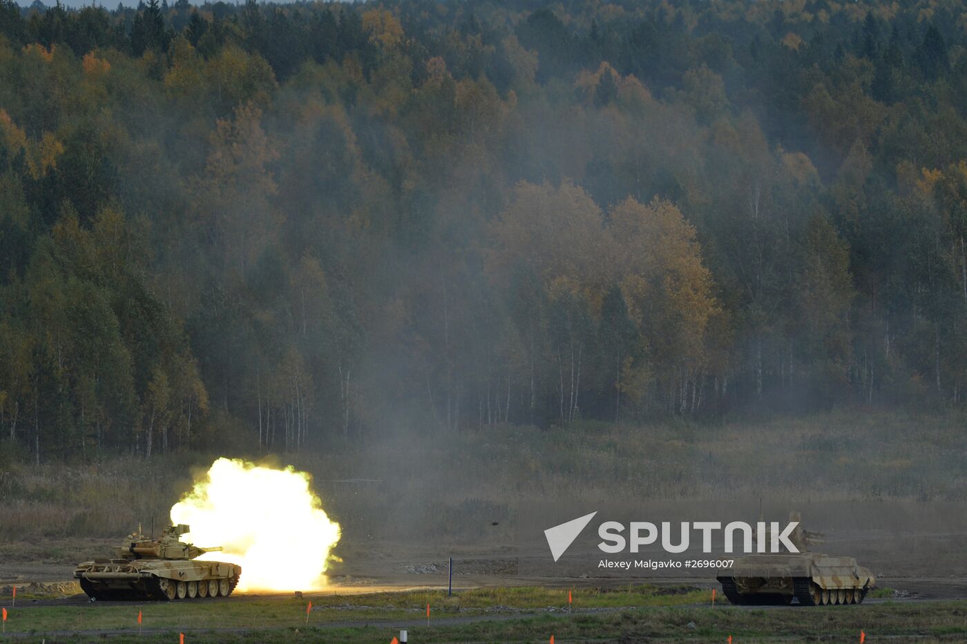 The 10th Russia Arms Expo international exhibition's opening