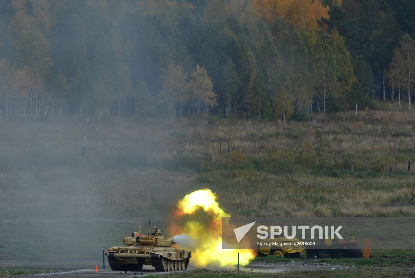 The 10th Russia Arms Expo international exhibition's opening