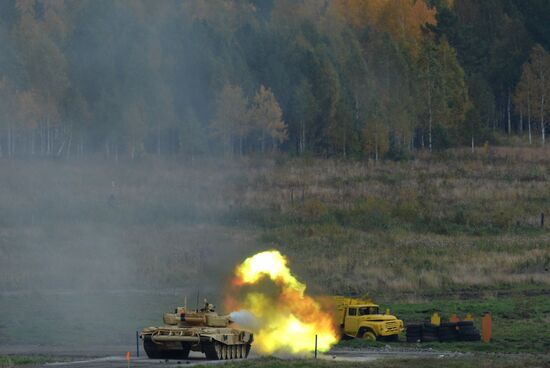 The 10th Russia Arms Expo international exhibition's opening