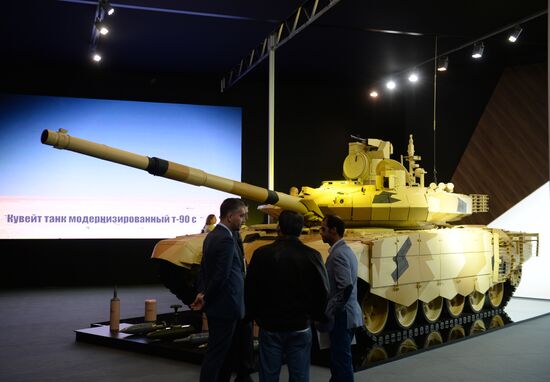 The 10th Russia Arms Expo international exhibition's opening